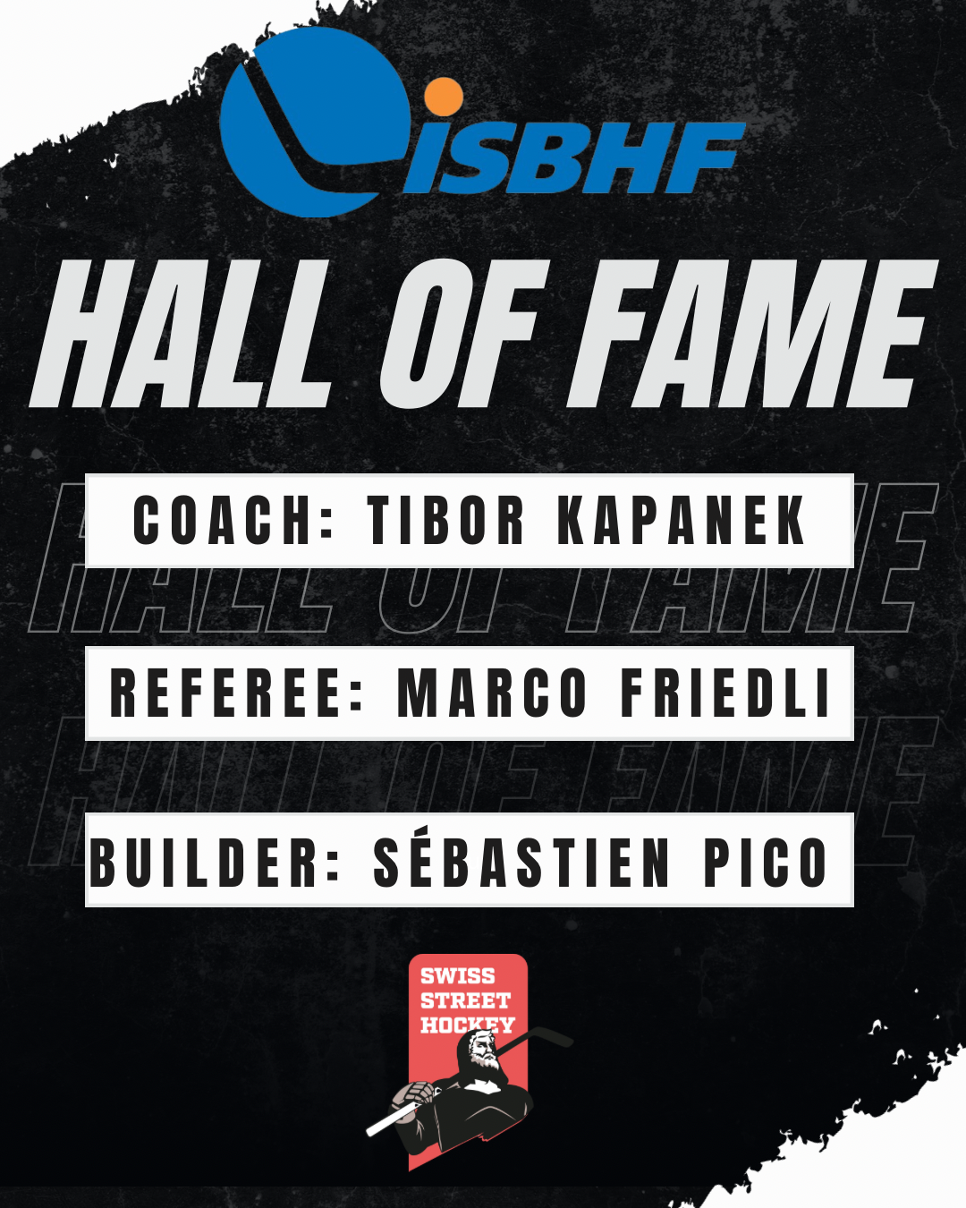Trois Suisses nommés au Hall of Fame de l’ISBHF