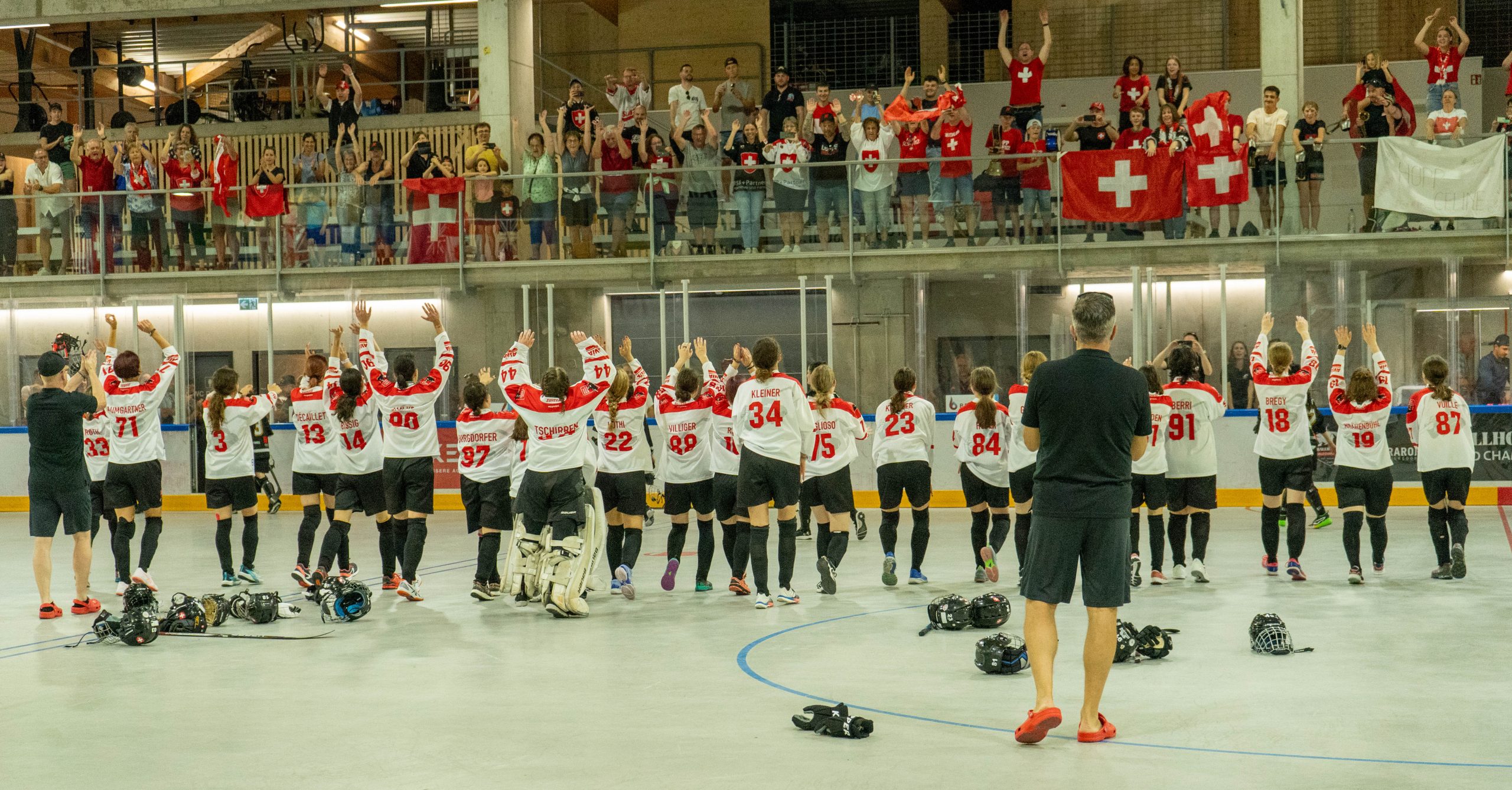 Première victoire pour l’équipe féminine suisse